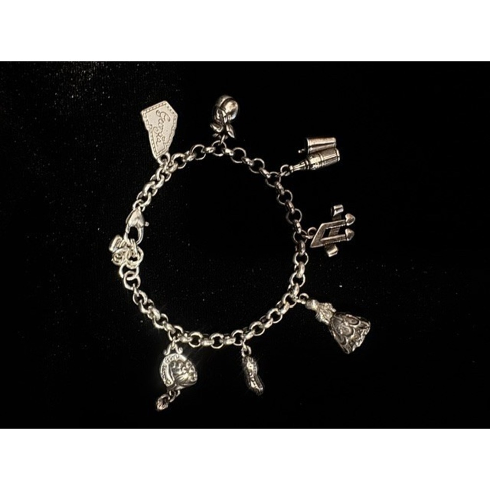 BRIGHTON GEORGIA STATE CHARM BRACELET
